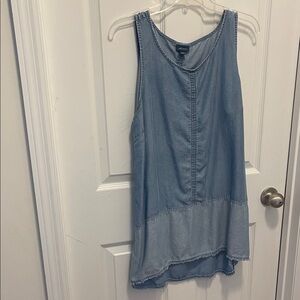 J. Jill Light Blue Sleeveless Top
